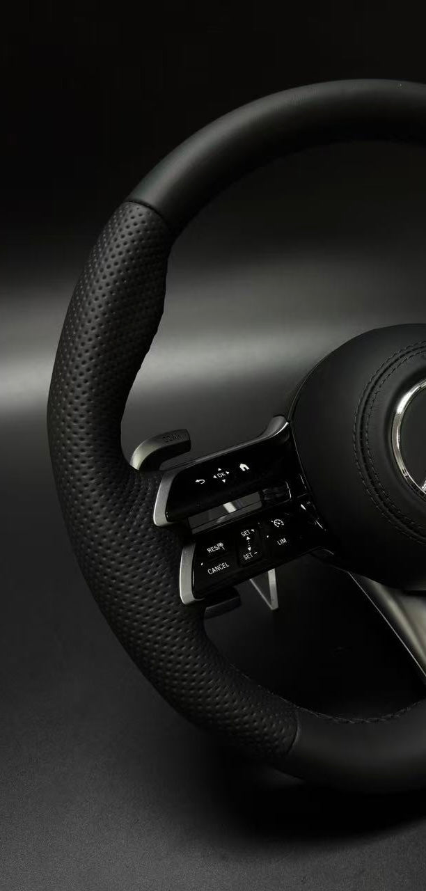 H&S Performances Leder Lenkrad für Mercedes-Benz AMG
