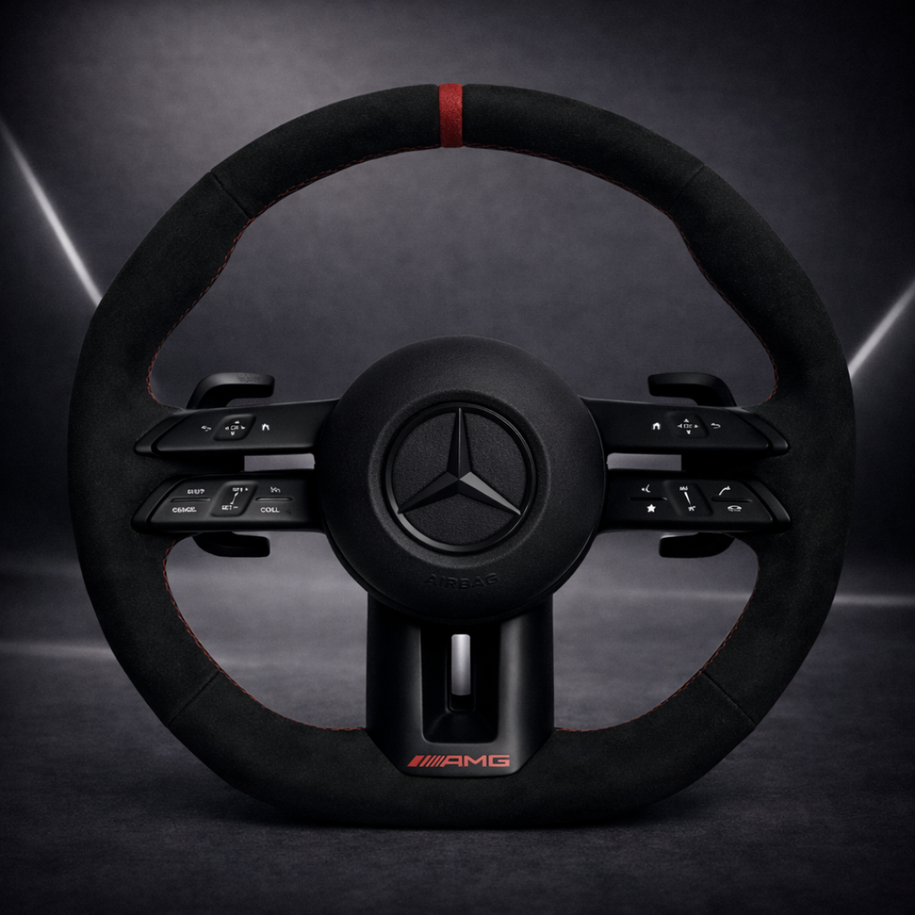 H&S Performances Alcantara Lenkrad für Mercedes-Benz AMG