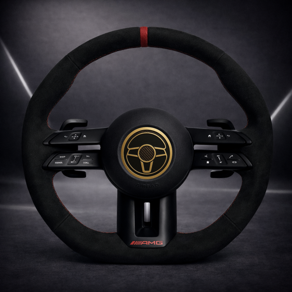 H&S Performances Alcantara Lenkrad für Mercedes-Benz AMG