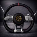 H&S Performances Leder Lenkrad für Mercedes-Benz AMG