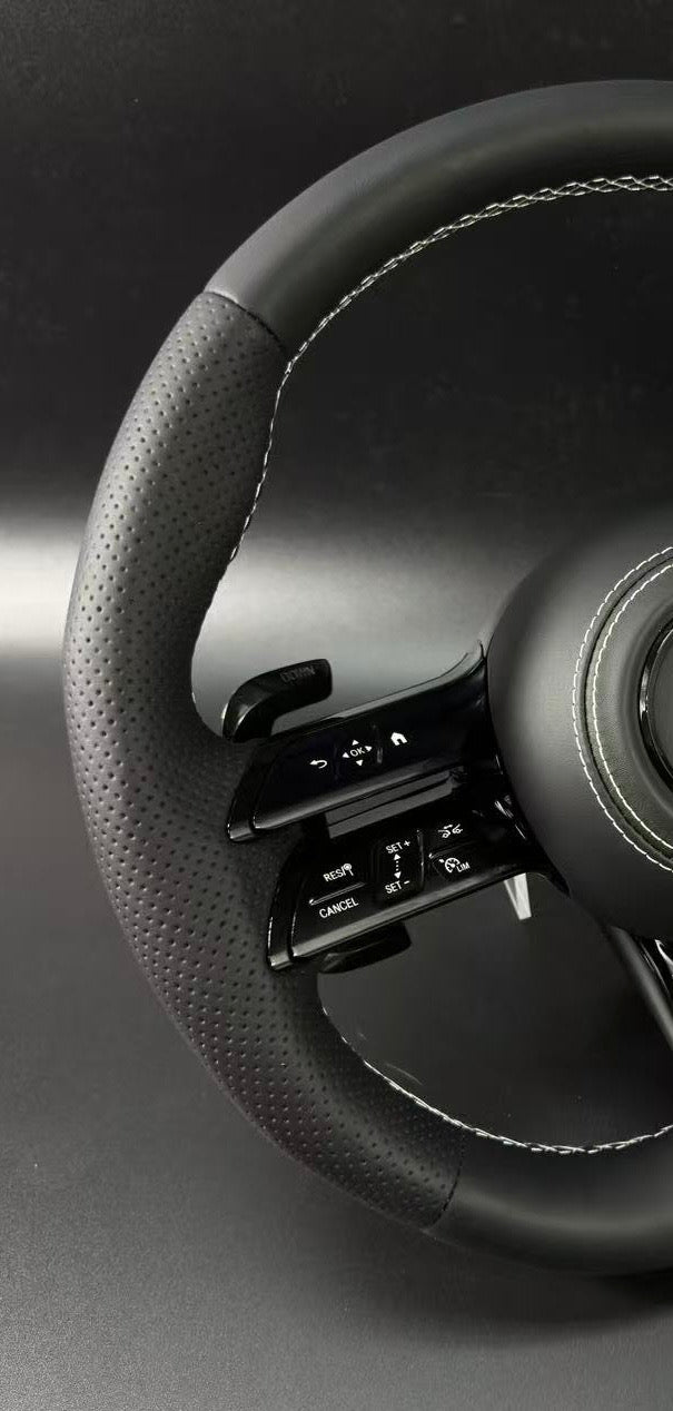 H&S Performances Leder Lenkrad für Mercedes-Benz AMG