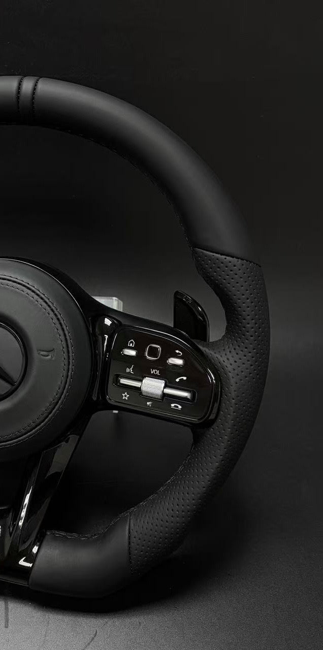 H&S Performances Leder Lenkrad für Mercedes-Benz AMG