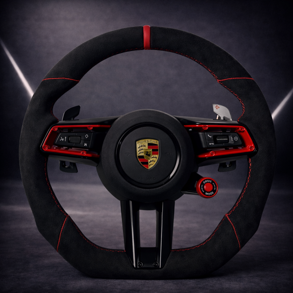 H&S Performances Alcantara Lenkrad – für Porsche