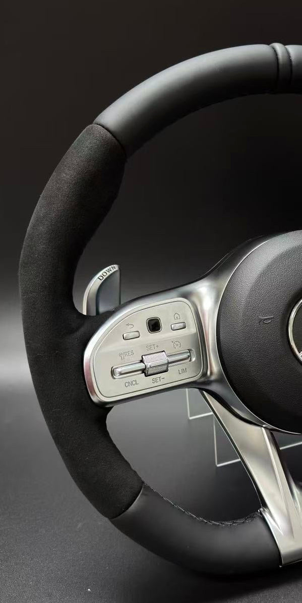 H&S Performances Leder/Alcantara Lenkrad für Mercedes-Benz AMG