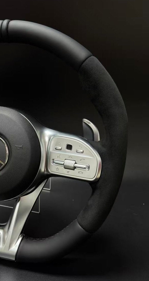 H&S Performances Leder/Alcantara Lenkrad für Mercedes-Benz AMG