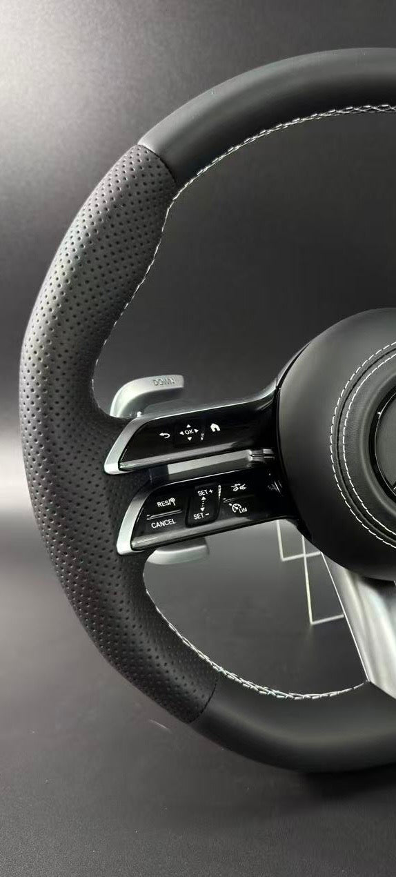 H&S Performances Leder Lenkrad für Mercedes-Benz AMG