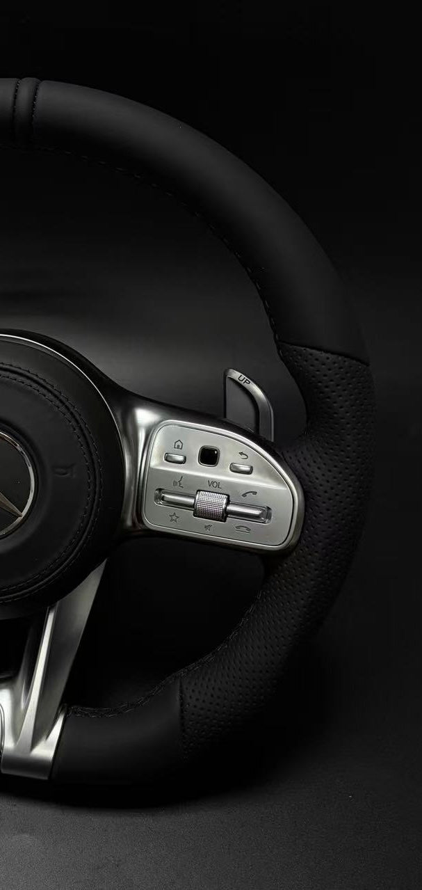 H&S Performances Leder Lenkrad für Mercedes-Benz AMG