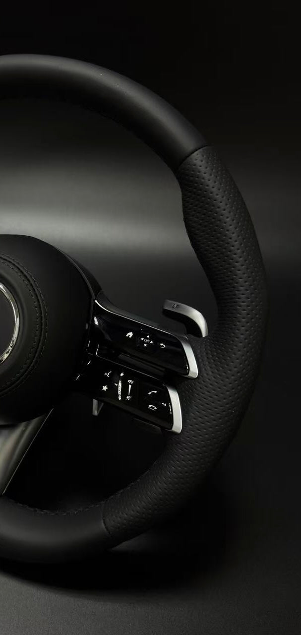 H&S Performances Leder Lenkrad für Mercedes-Benz AMG